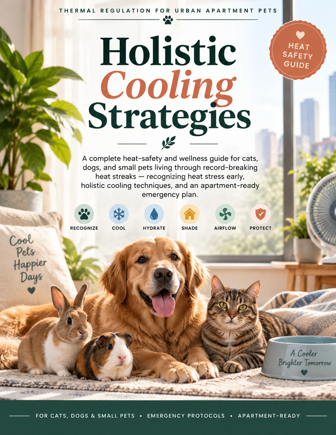 Holistic Cooling Strategies for Indoor Pets — Complete Heat-Safety Guide