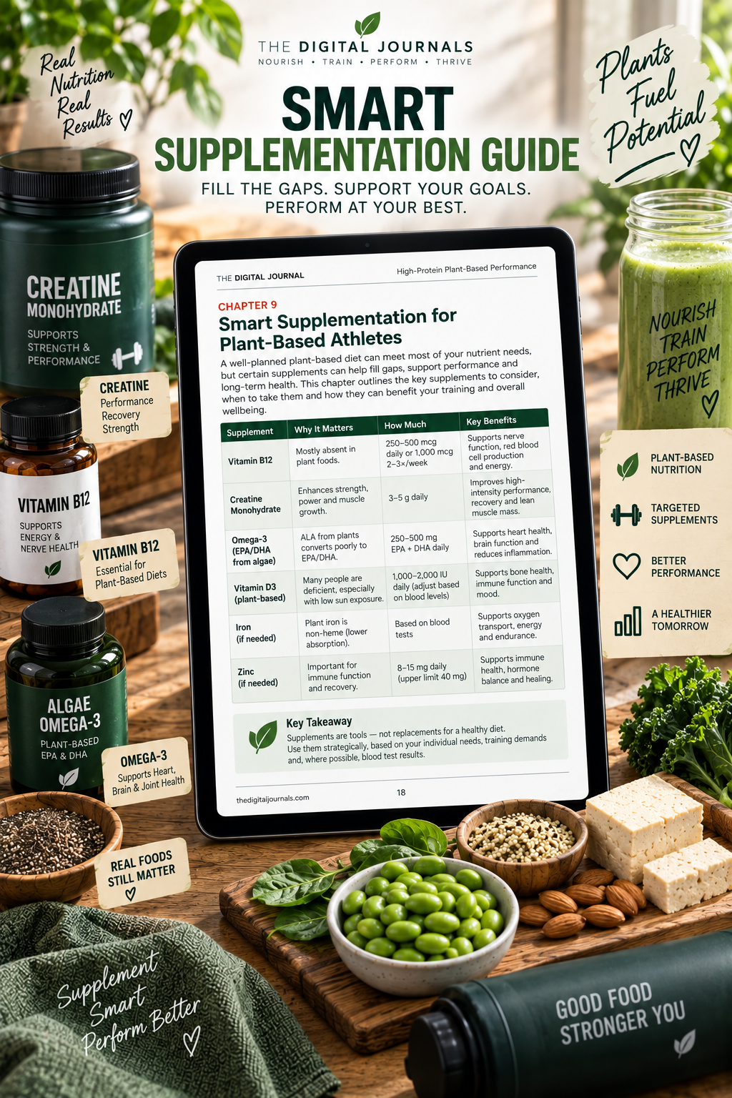 High-Protein Plant-Based Performance