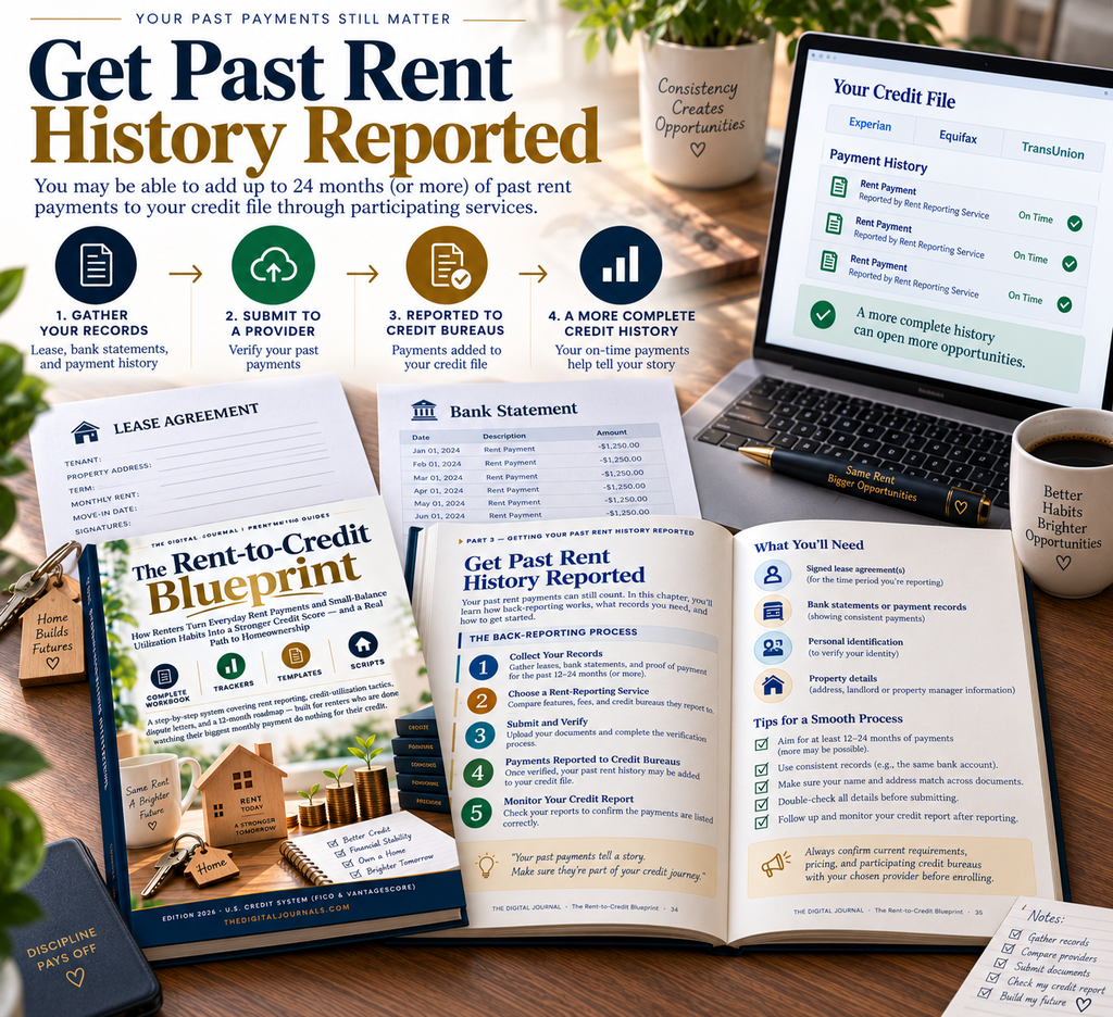 The Rent-to-Credit Blueprint | Renter's Credit-Building Workbook