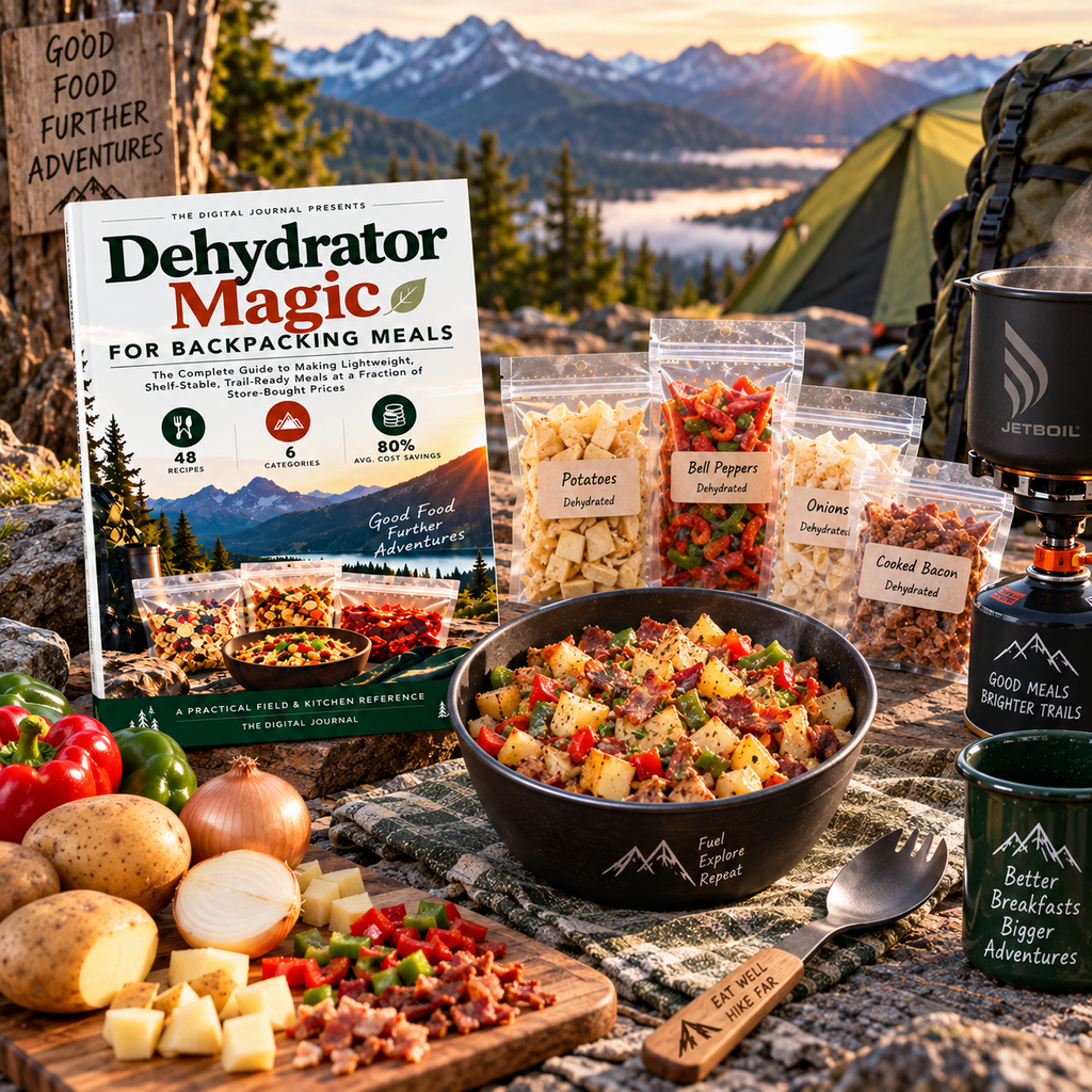 Dehydrator Magic for Backpacking Meals