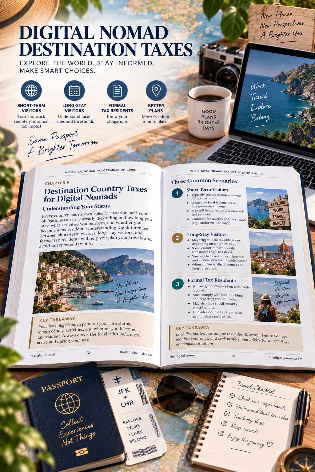 The Digital Nomad Tax Optimization Guide — A Practical Framework for Navigating Multi-Jurisdictional Tax Obligations