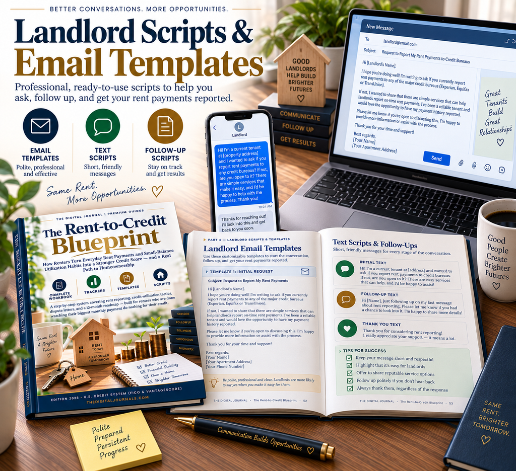 The Rent-to-Credit Blueprint | Renter's Credit-Building Workbook