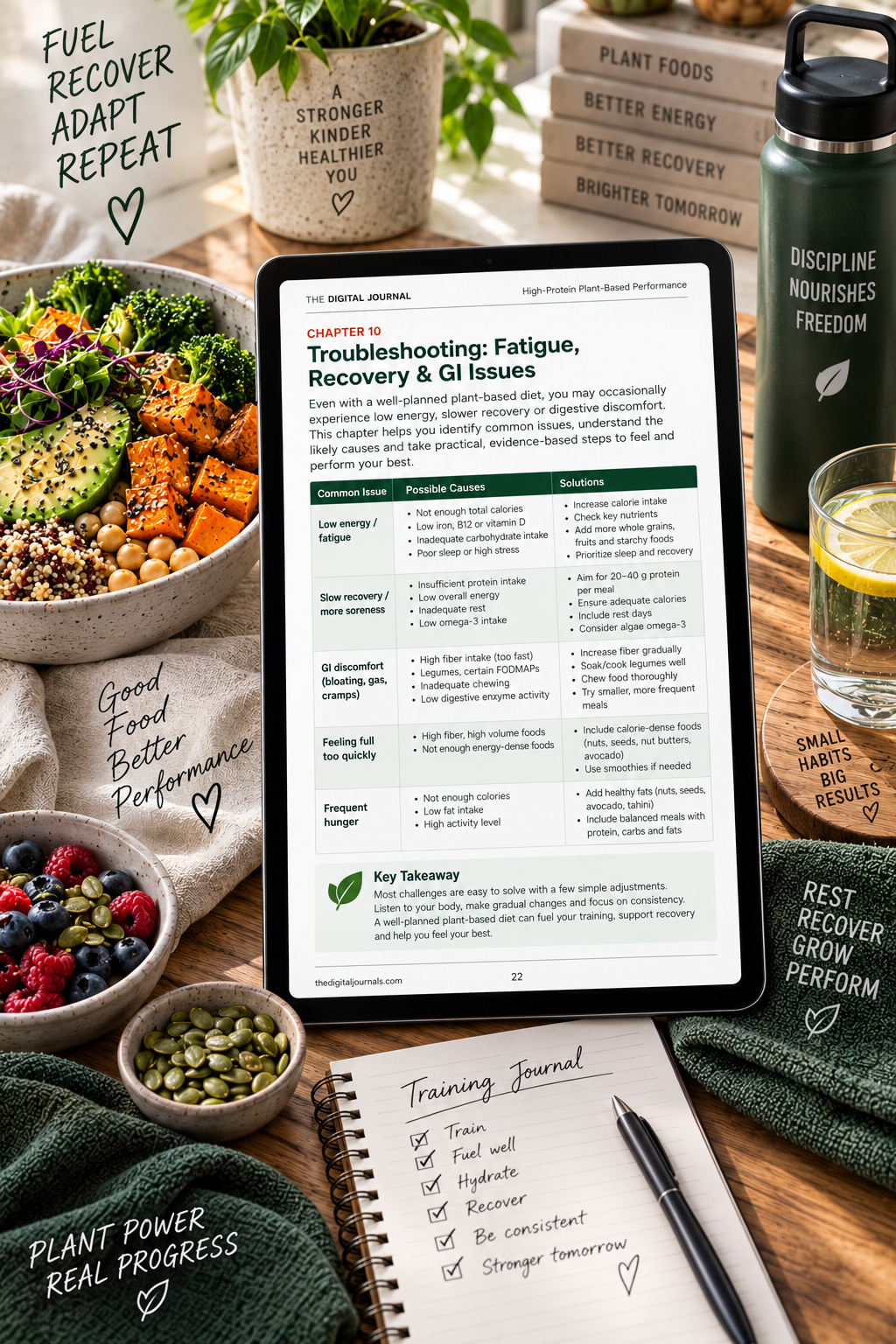 High-Protein Plant-Based Performance