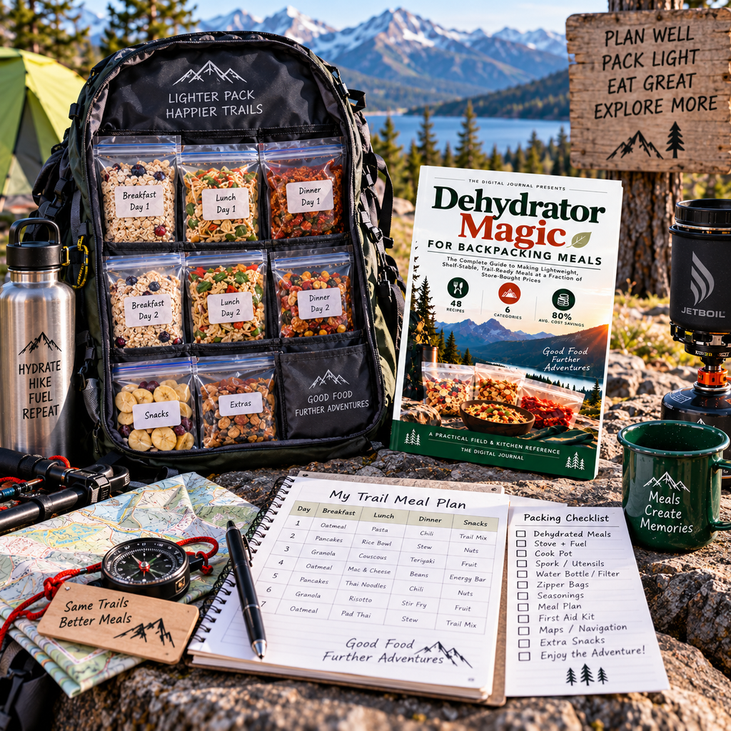 Dehydrator Magic for Backpacking Meals