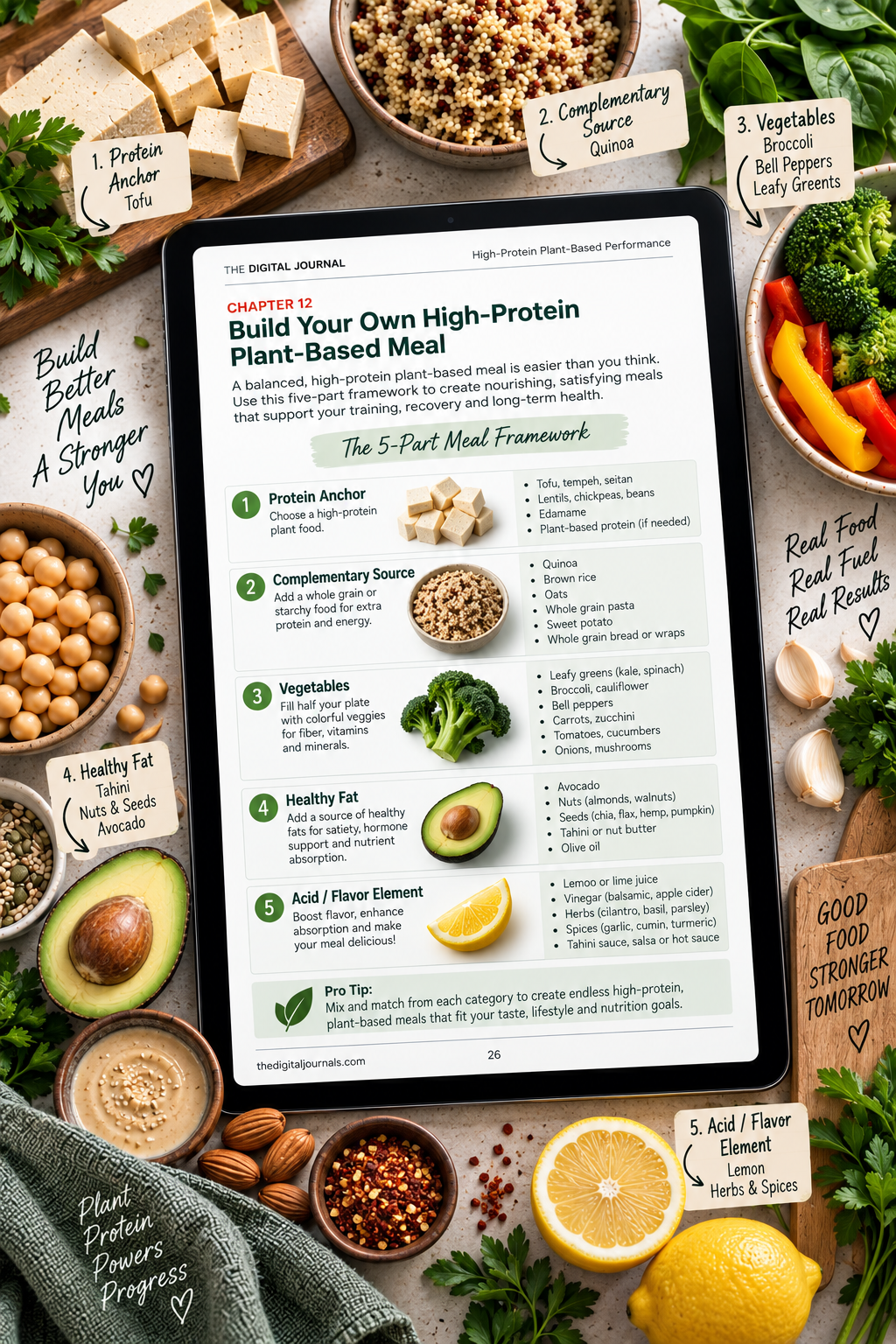 High-Protein Plant-Based Performance