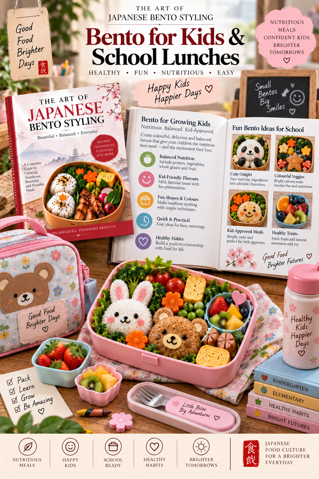 The Art of Japanese Bento Styling — A Complete System for Nutritious, Beautiful Portable Meals