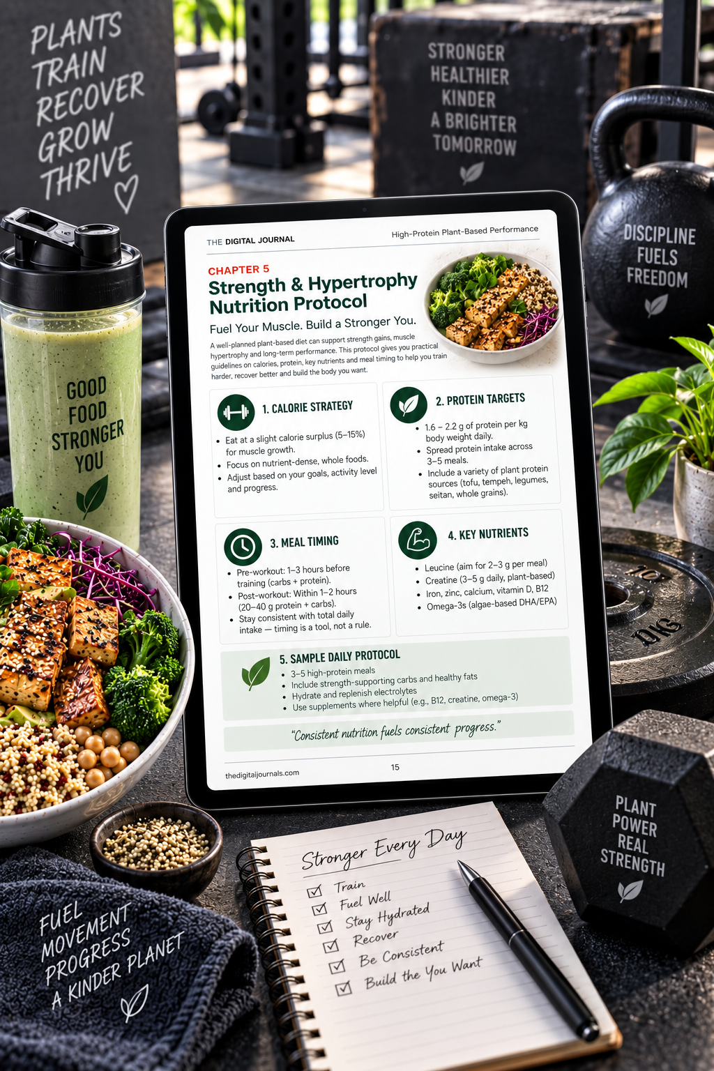 High-Protein Plant-Based Performance
