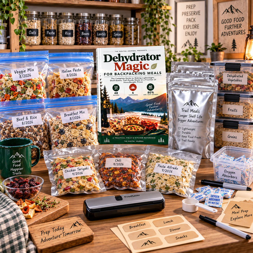 Dehydrator Magic for Backpacking Meals