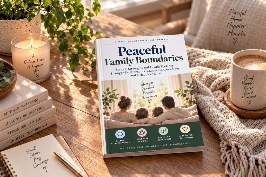 The Family Boundaries Blueprint | Family Communication Workbook | Scripts, Worksheets & Boundary Tools | Digital PDF