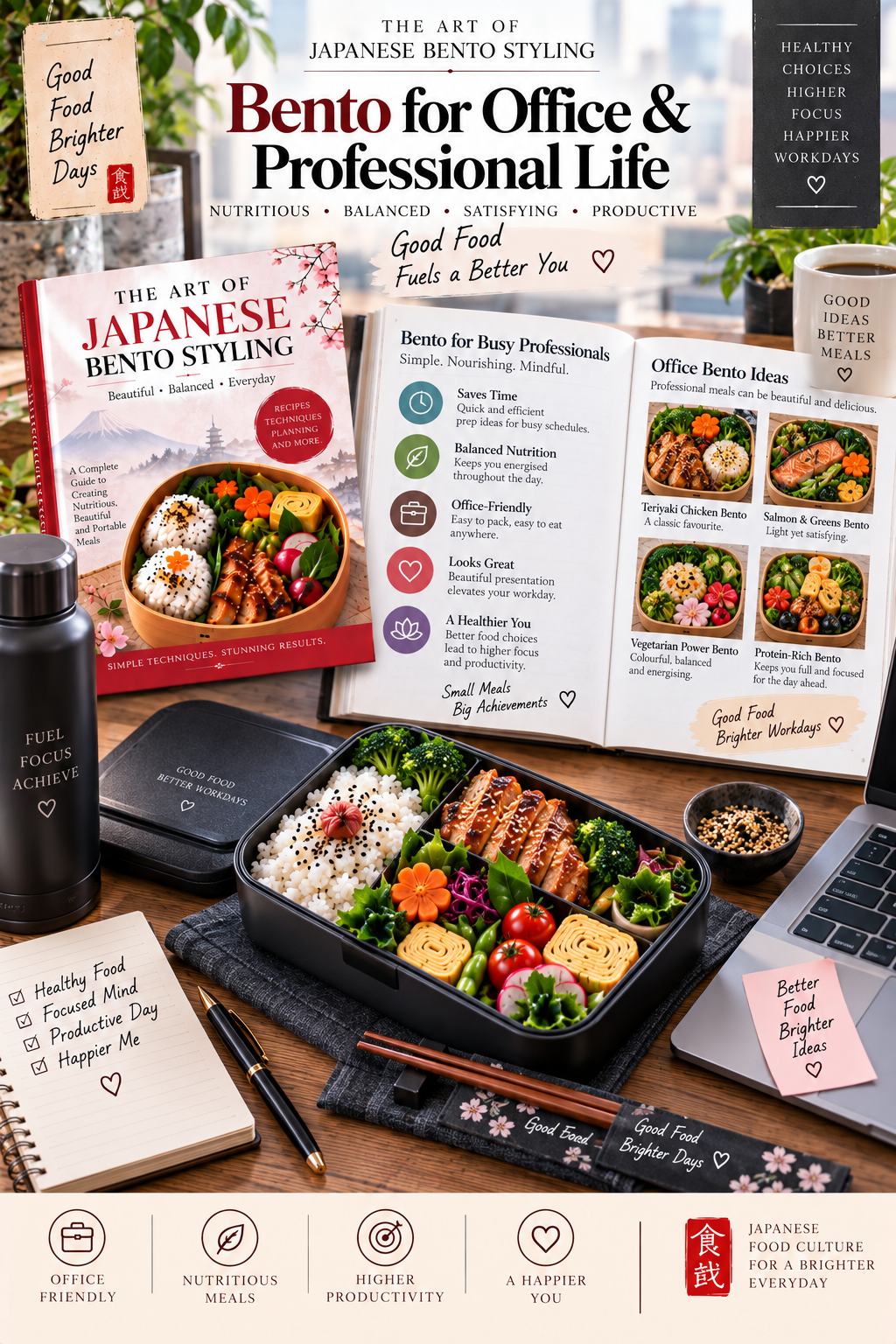 The Art of Japanese Bento Styling — A Complete System for Nutritious, Beautiful Portable Meals
