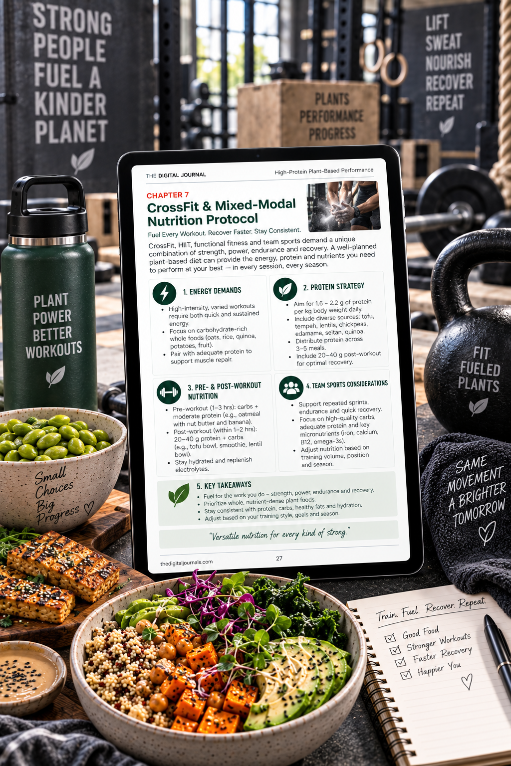 High-Protein Plant-Based Performance
