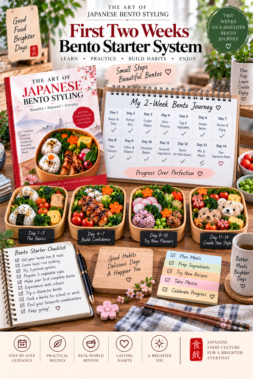 The Art of Japanese Bento Styling — A Complete System for Nutritious, Beautiful Portable Meals