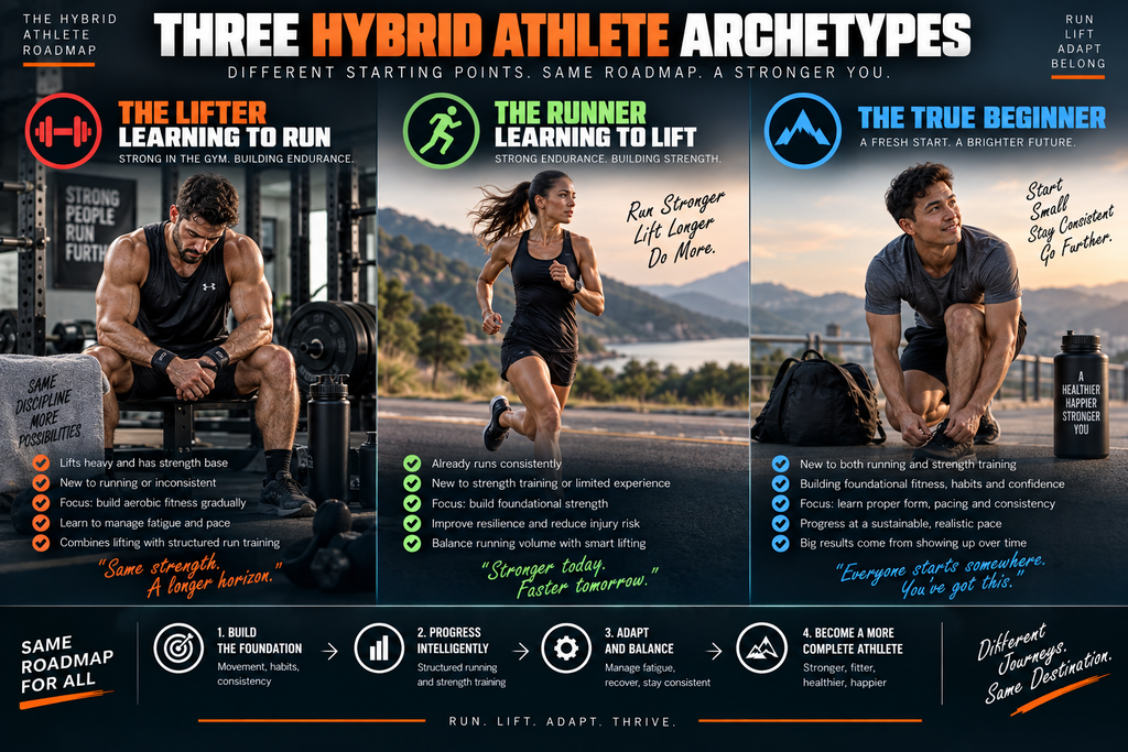 The Hybrid Athlete Roadmap — 16-Week Strength & Endurance Training System
