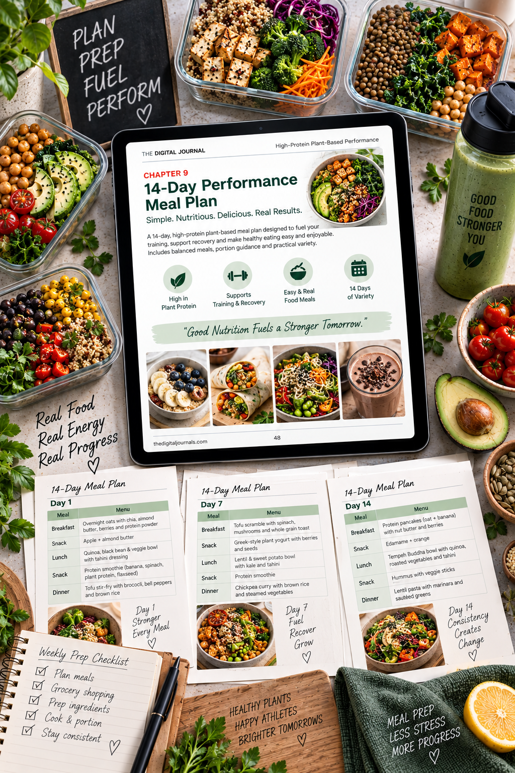 High-Protein Plant-Based Performance