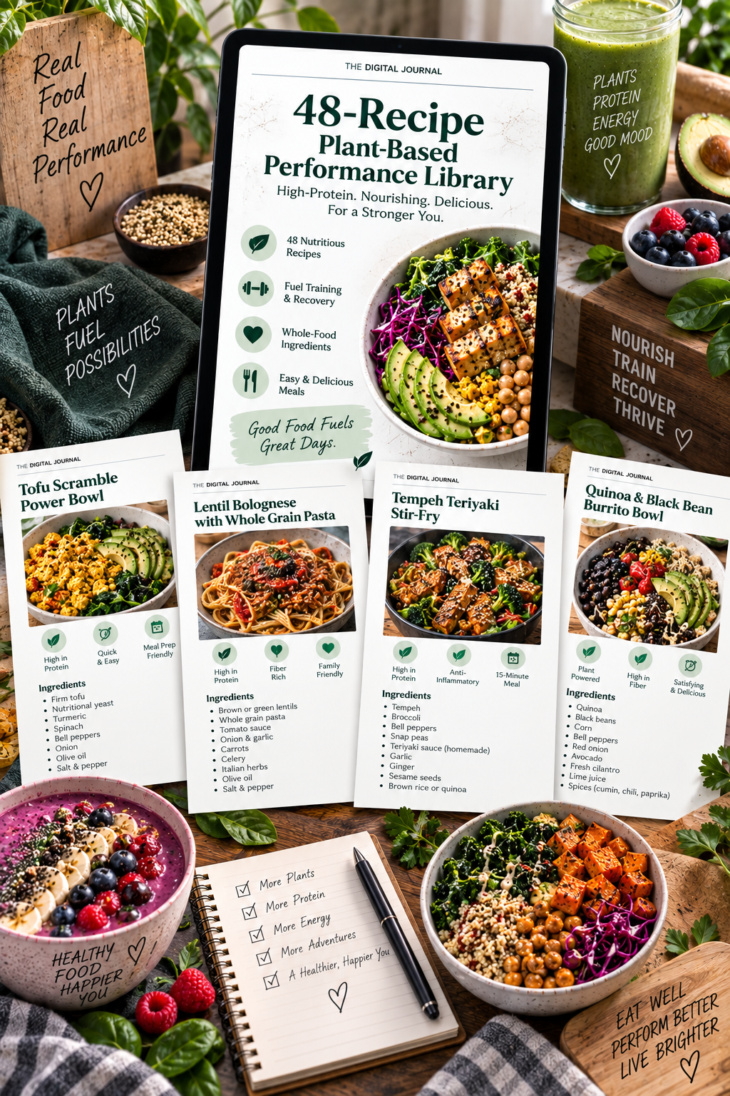 High-Protein Plant-Based Performance