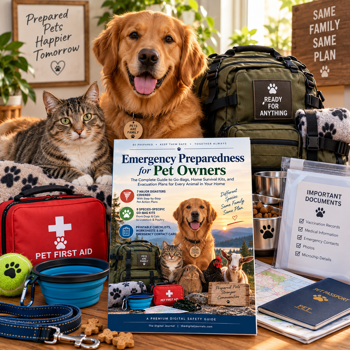 Pet Emergency Preparedness Guide