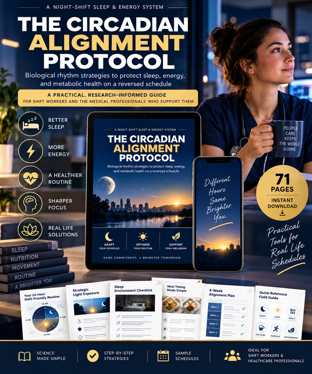 The Circadian Alignment Protocol — A Practical Guide for Night & Shift Workers