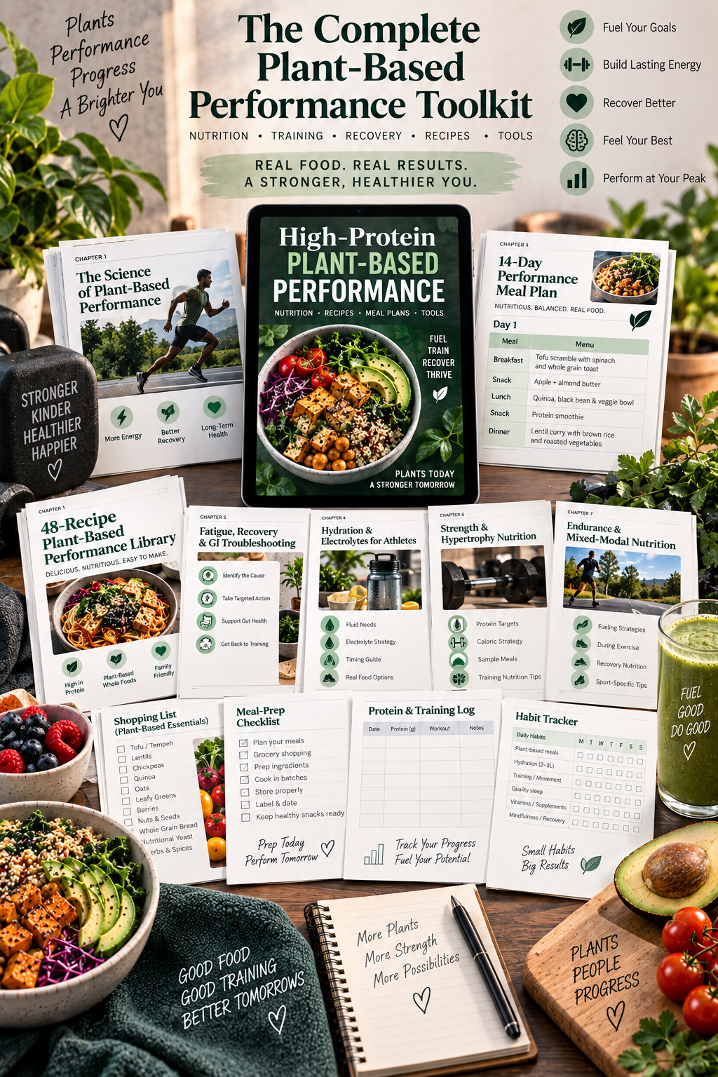 High-Protein Plant-Based Performance