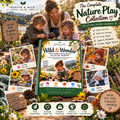 Wild & Wonder: Nature-Based Sensory Play Handbook | 60 Screen-Free Activities for Kids Ages 0–6 | Seasonal Outdoor Play Guide