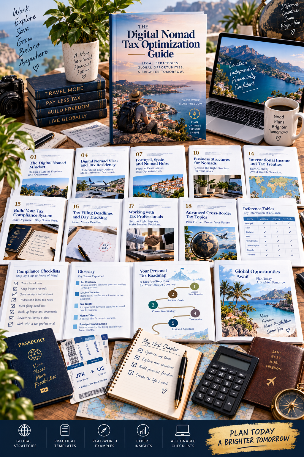 The Digital Nomad Tax Optimization Guide — A Practical Framework for Navigating Multi-Jurisdictional Tax Obligations