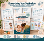Home-Based Speech Development Exercises | Parent’s Guide Ages 0–5