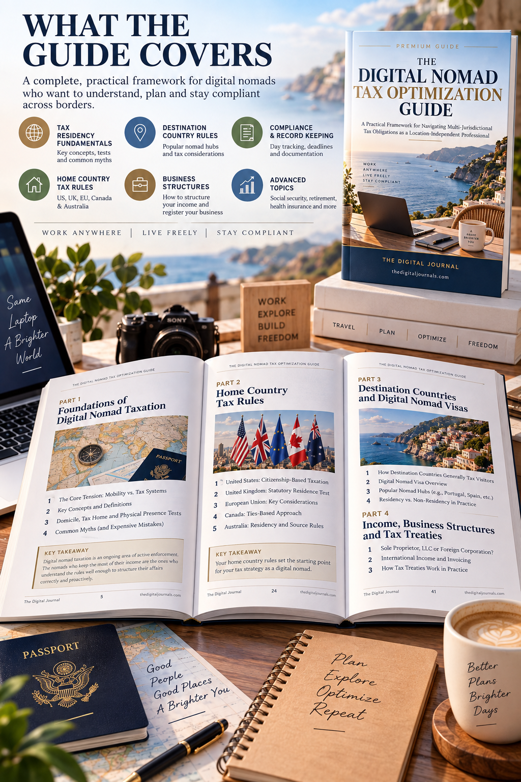 The Digital Nomad Tax Optimization Guide — A Practical Framework for Navigating Multi-Jurisdictional Tax Obligations