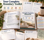 The Family Boundaries Blueprint | Family Communication Workbook