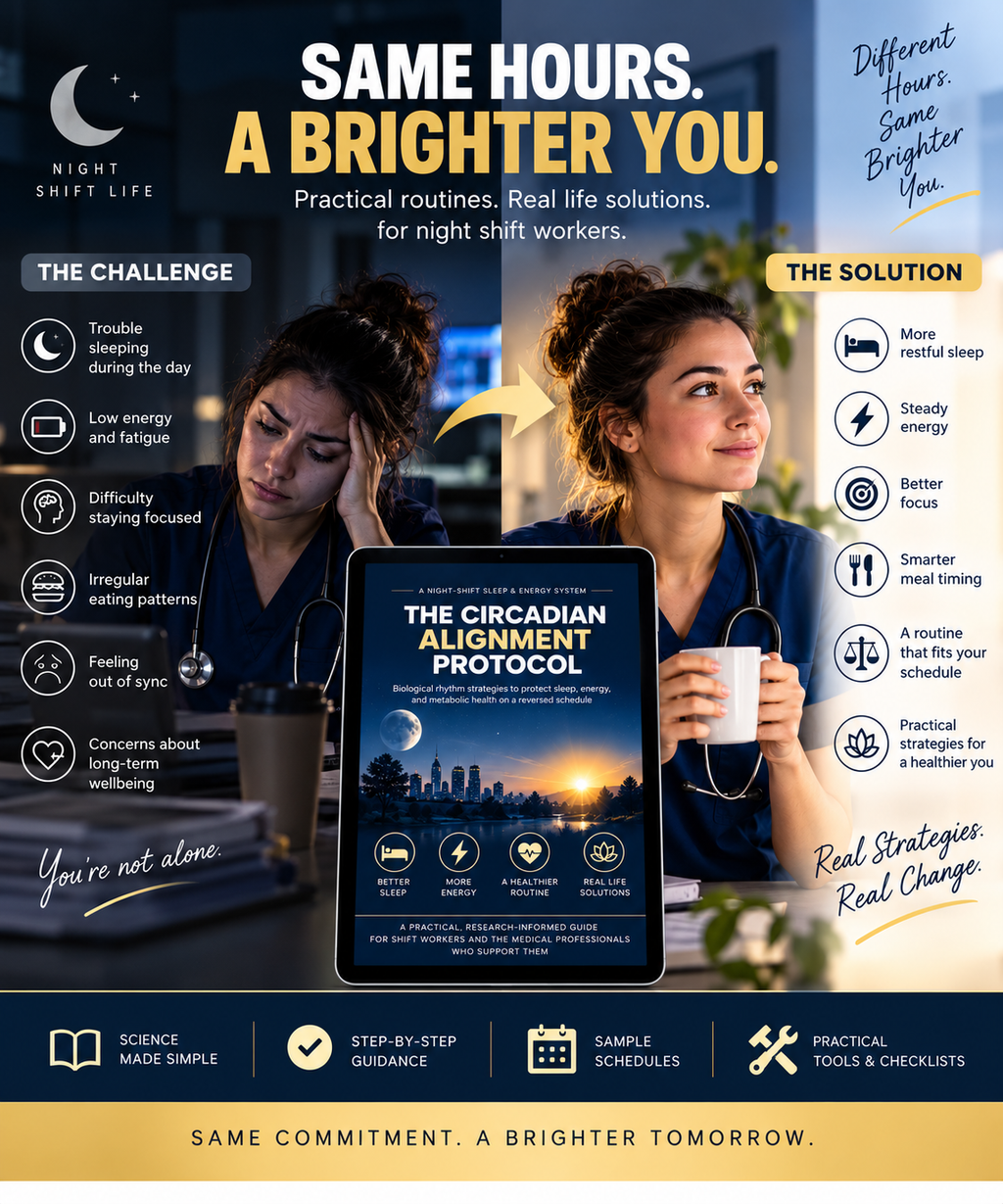 The Circadian Alignment Protocol — A Practical Guide for Night & Shift Workers