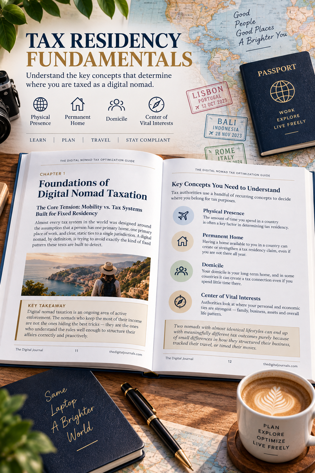 The Digital Nomad Tax Optimization Guide — A Practical Framework for Navigating Multi-Jurisdictional Tax Obligations