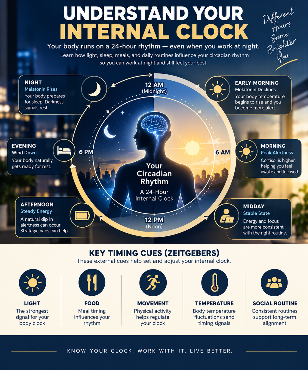 The Circadian Alignment Protocol — A Practical Guide for Night & Shift Workers