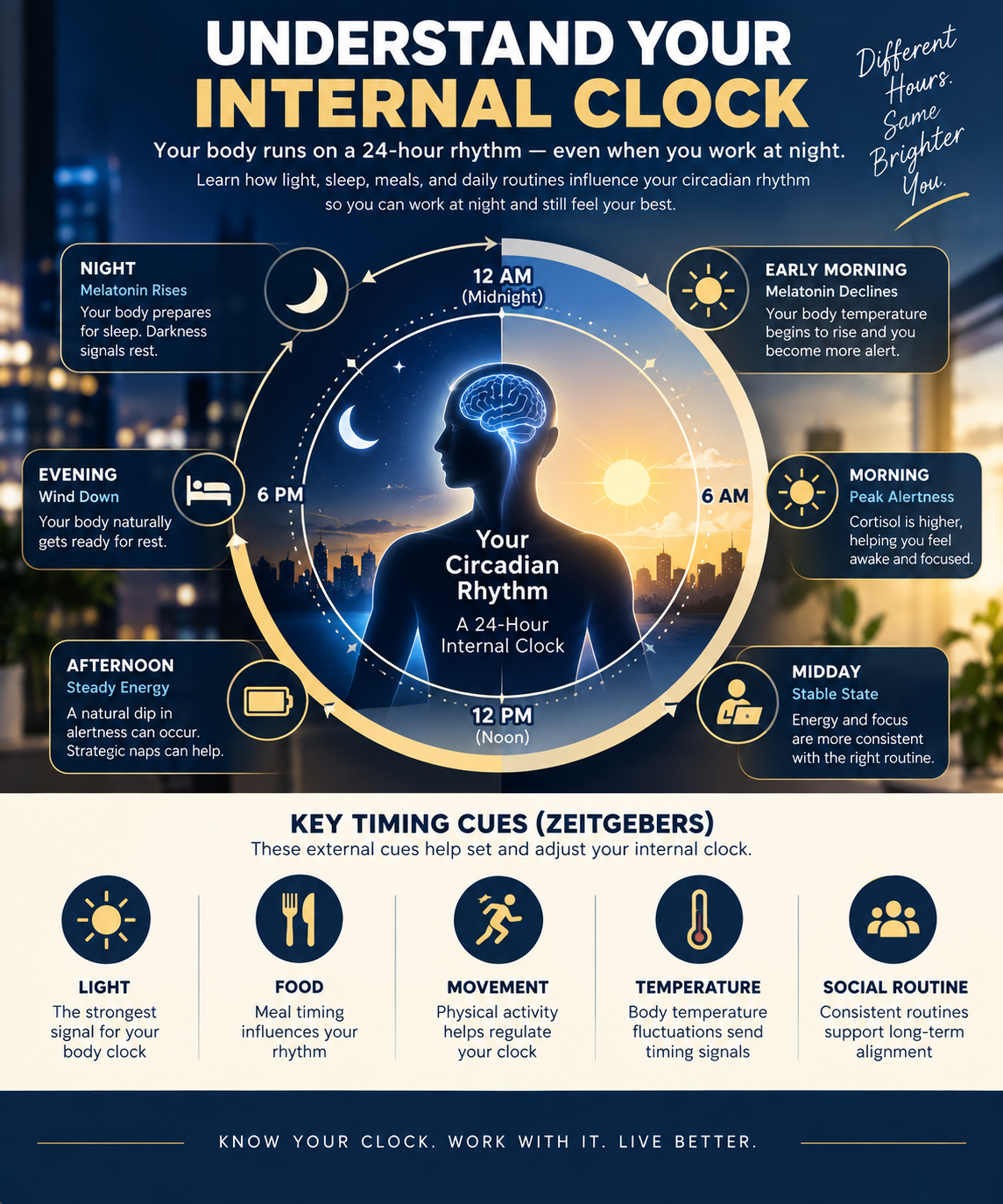 The Circadian Alignment Protocol — A Practical Guide for Night & Shift Workers