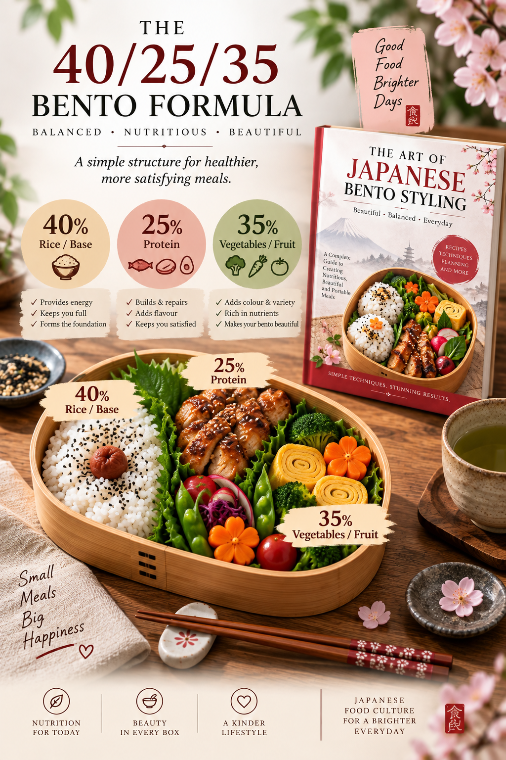 The Art of Japanese Bento Styling — A Complete System for Nutritious, Beautiful Portable Meals