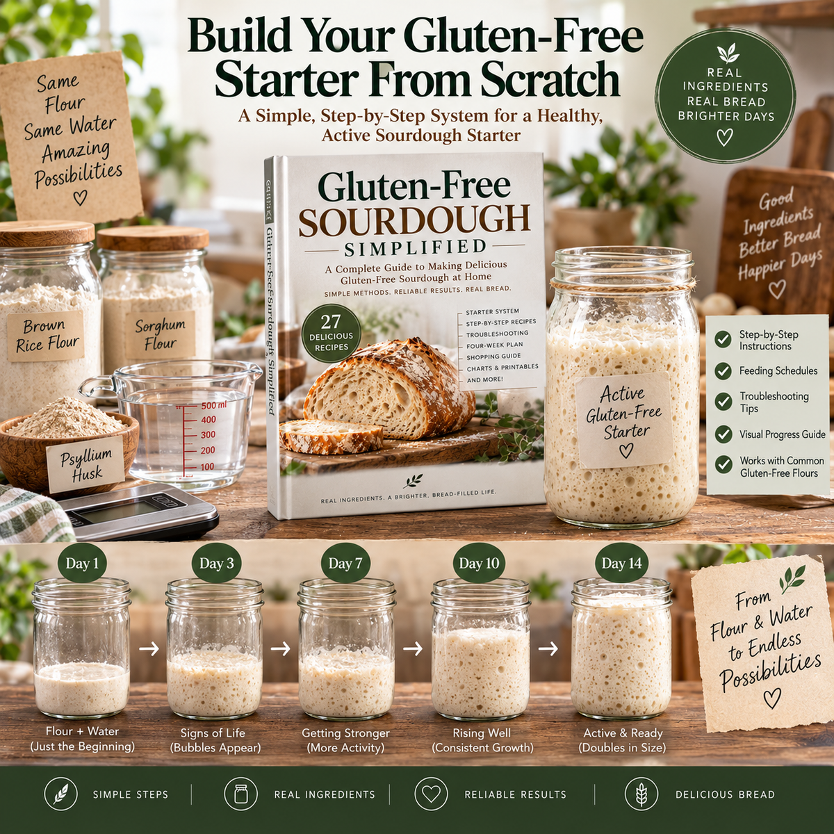 Gluten-Free Sourdough Simplified