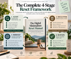 The Digital Minimalism Reset Manual — 30-Day Focus & Digital Wellness Guide