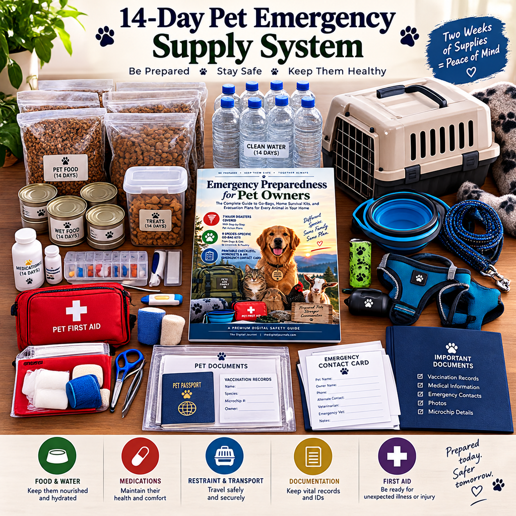 Pet Emergency Preparedness Guide