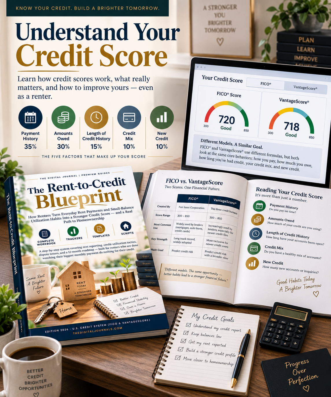 The Rent-to-Credit Blueprint | Renter's Credit-Building Workbook