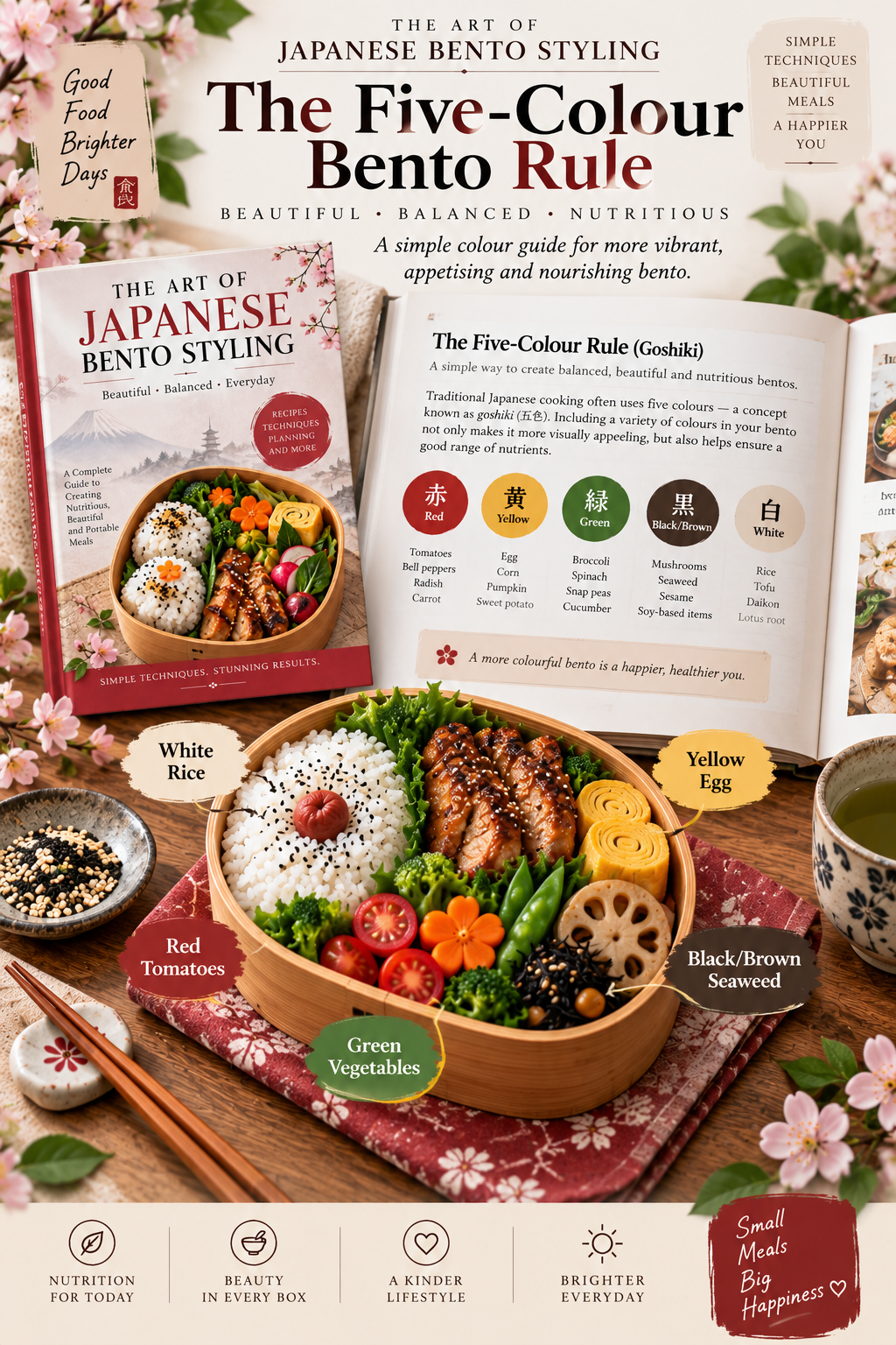 The Art of Japanese Bento Styling — A Complete System for Nutritious, Beautiful Portable Meals