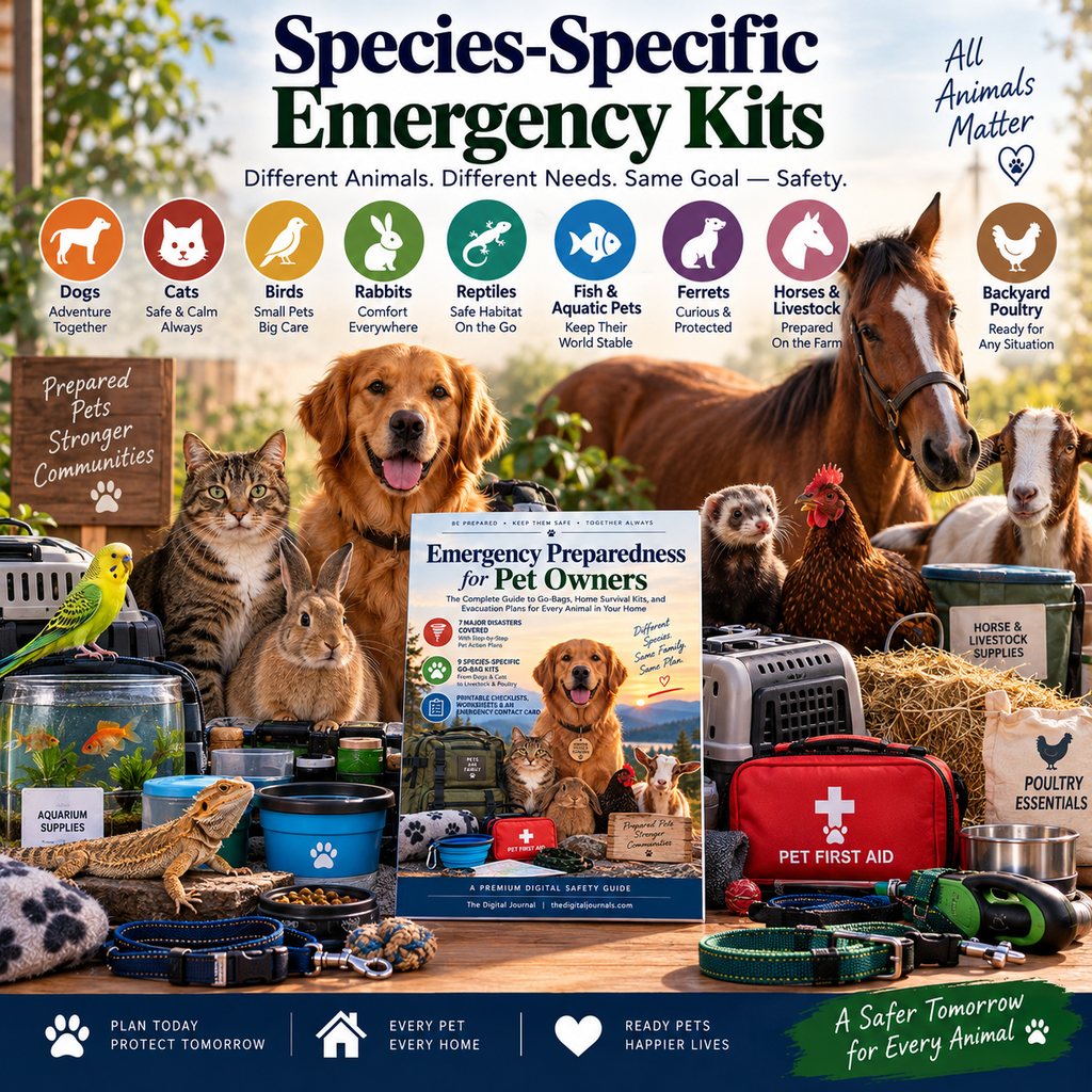 Pet Emergency Preparedness Guide