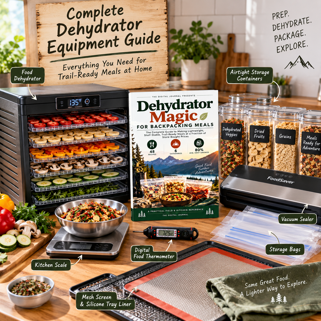 Dehydrator Magic for Backpacking Meals