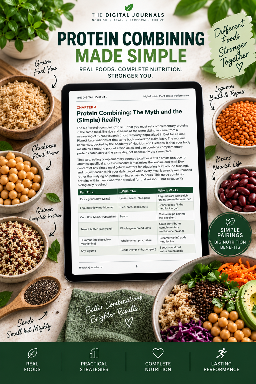 High-Protein Plant-Based Performance