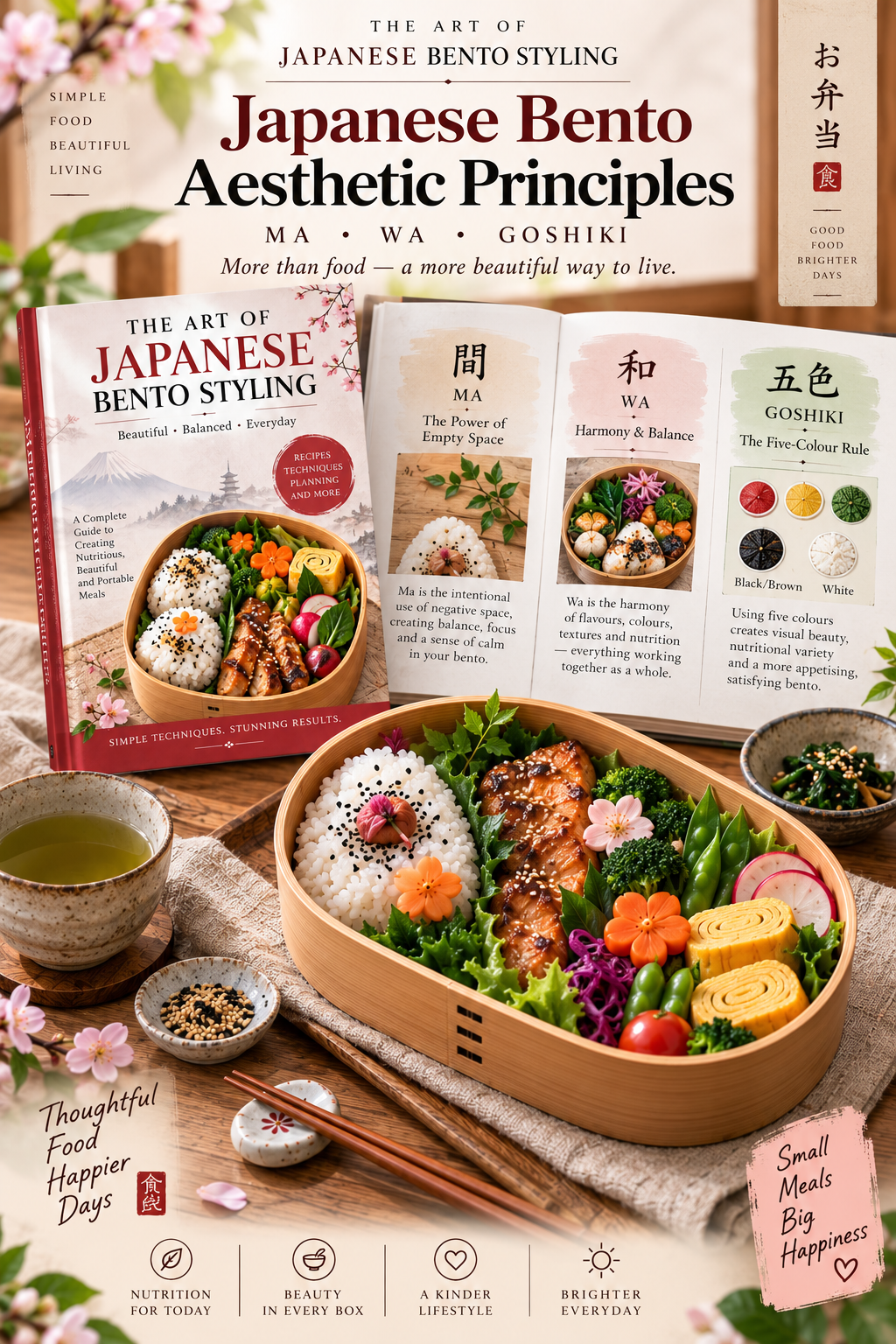 The Art of Japanese Bento Styling — A Complete System for Nutritious, Beautiful Portable Meals