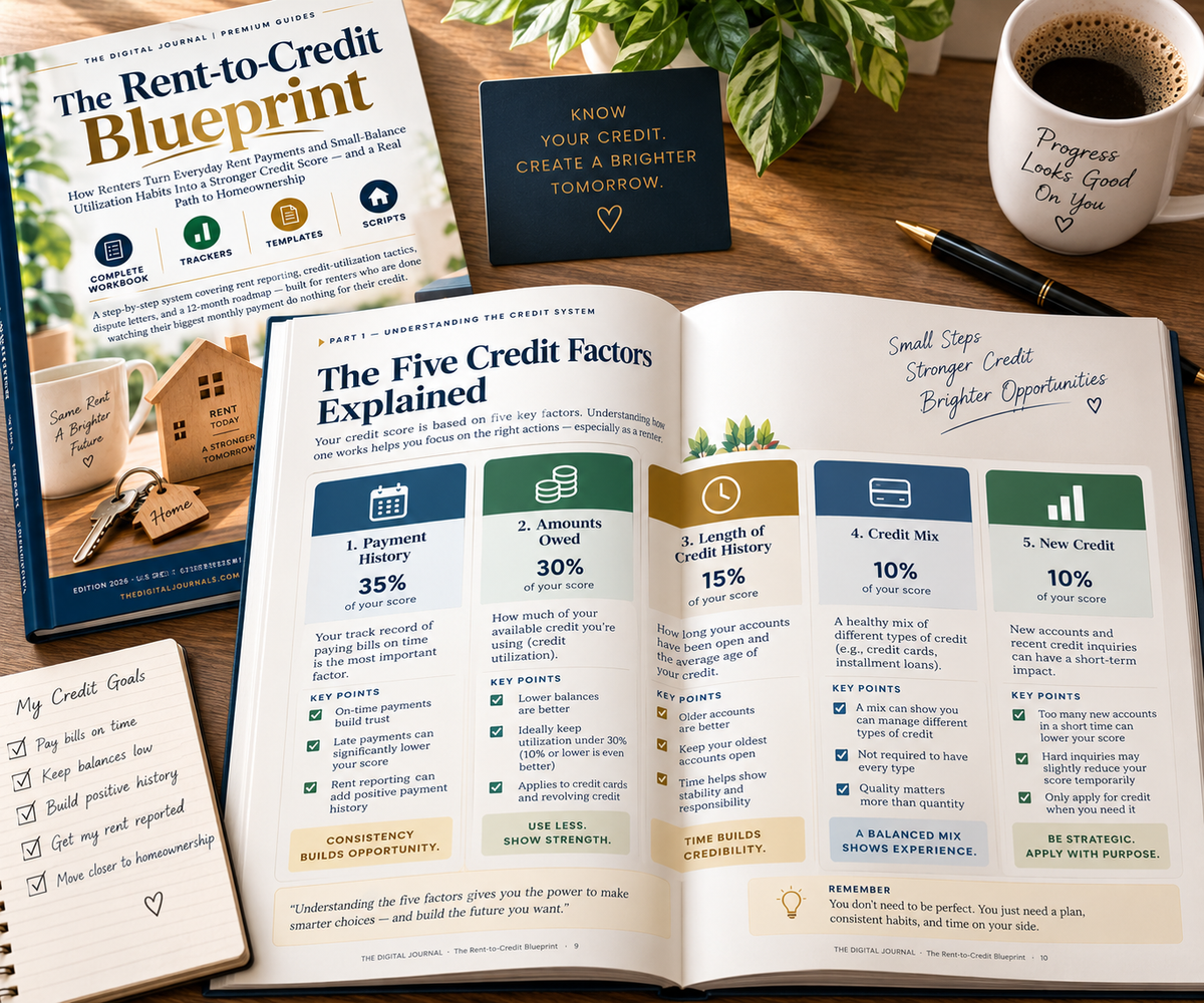 The Rent-to-Credit Blueprint | Renter's Credit-Building Workbook