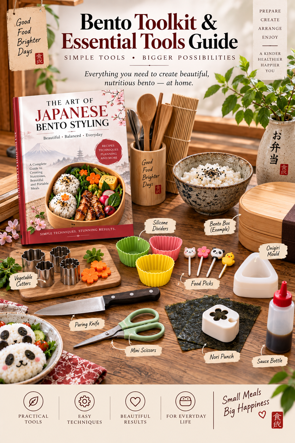 The Art of Japanese Bento Styling — A Complete System for Nutritious, Beautiful Portable Meals