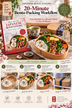 The Art of Japanese Bento Styling — A Complete System for Nutritious, Beautiful Portable Meals