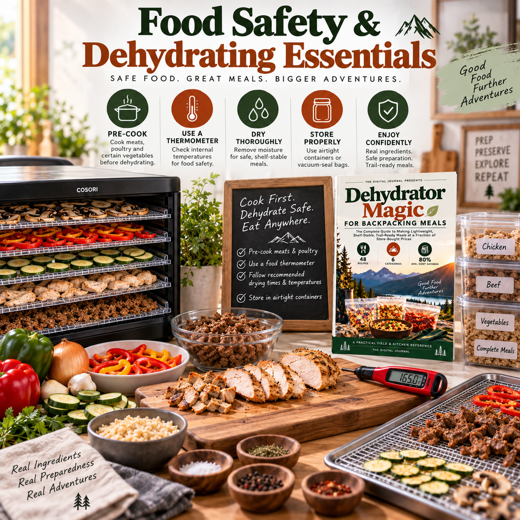 Dehydrator Magic for Backpacking Meals