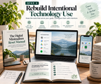 The Digital Minimalism Reset Manual — 30-Day Focus & Digital Wellness Guide