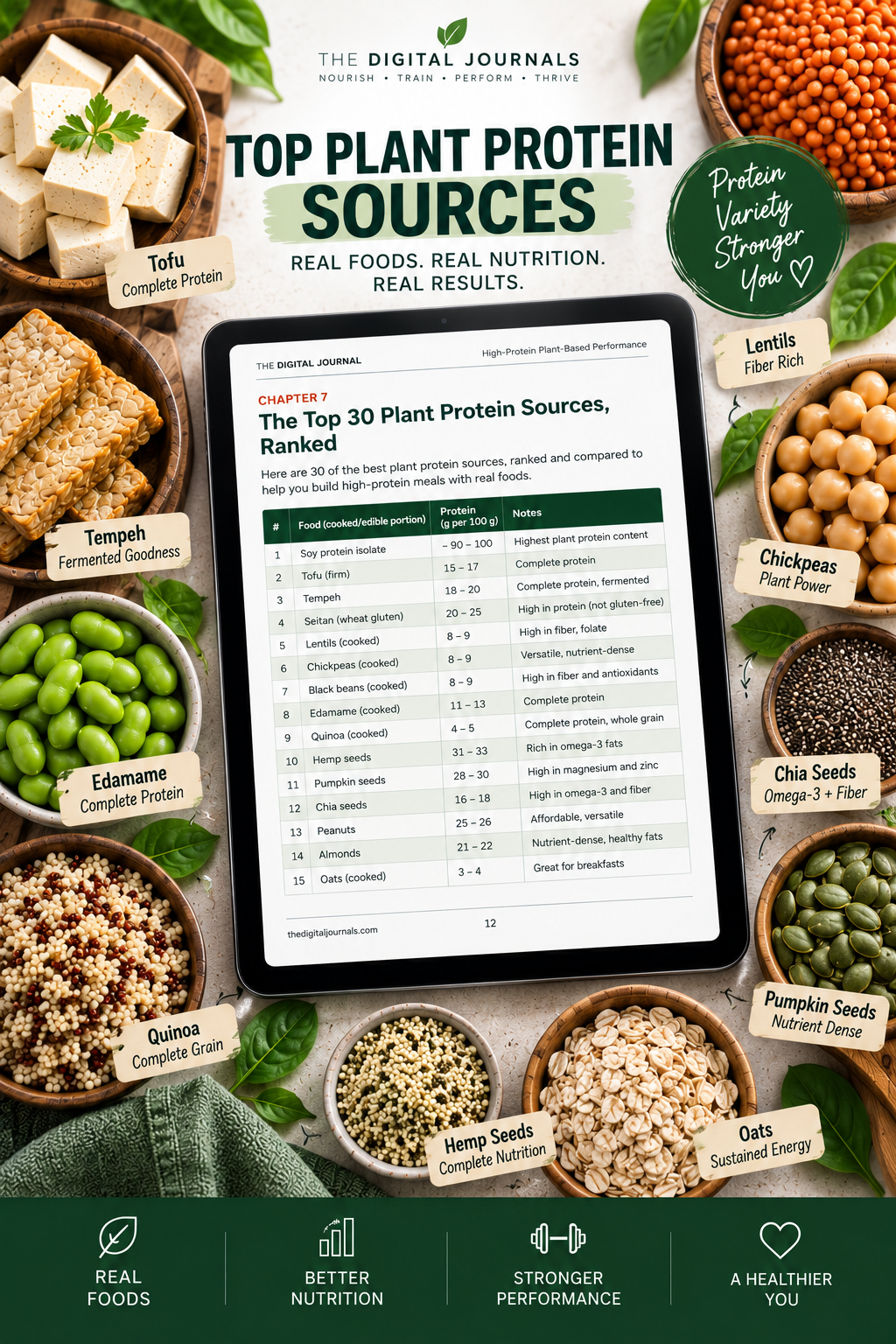 High-Protein Plant-Based Performance