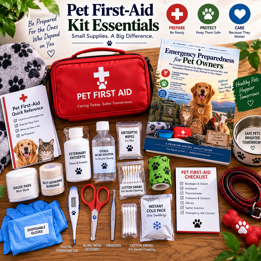 Pet Emergency Preparedness Guide