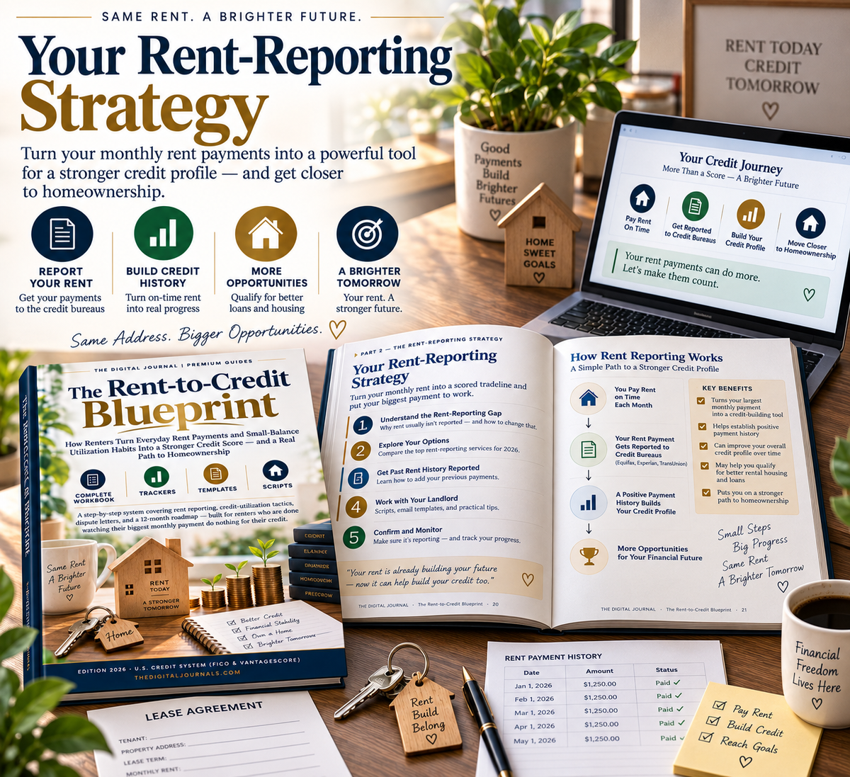 The Rent-to-Credit Blueprint | Renter's Credit-Building Workbook