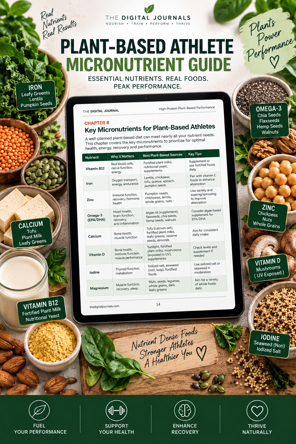 High-Protein Plant-Based Performance
